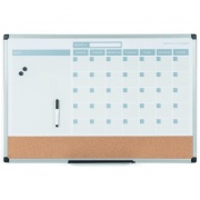 MasterVision 3-in-1 Monthly Dry-erase Calendar Board (MB0707186P)