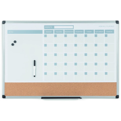 MasterVision 3-in-1 Monthly Dry-erase Calendar Board (MB0707186P)