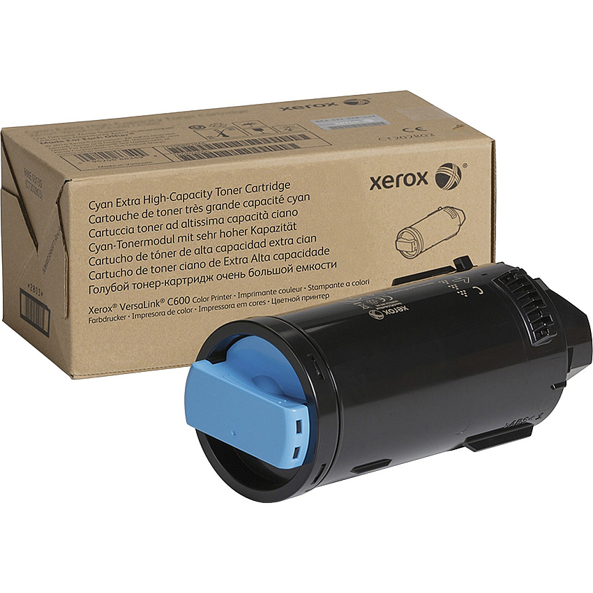 Xerox Original Extra High Yield Laser Toner Cartridge - Cyan - 1 Each (XER106R03916)