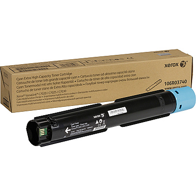 Xerox Original Extra High Yield Laser Toner Cartridge - Cyan - 1 Each (106R03740)
