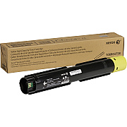 Xerox Original High Yield Laser Toner Cartridge - Yellow - 1 Each (106R03758)