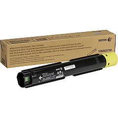 Xerox Original High Yield Laser Toner Cartridge - Yellow - 1 Each (XER106R03738)