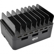 Tripp Lite 7-Port USB Charging Station Hub Quick Charge 3.0, USB-C, Storage (U280007CQCST)