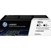 HP 201X (HEWCF400XD) Original High Yield Laser Toner Cartridge - Black - 2 / Carton