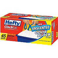 Hefty CinchSak 13-gallon Drawstring Bags (RFPE84572)