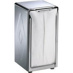 San Jamar Stainless Steel Tabletop Napkin Dispenser (H900X)