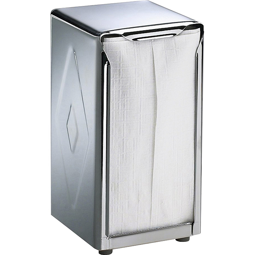 San Jamar Stainless Steel Tabletop Napkin Dispenser (SJMH900X)