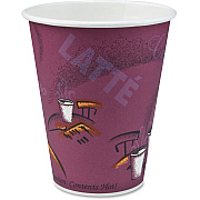 Solo 10 oz Bistro Design Disposable Paper Cups (SCC370SI0041)