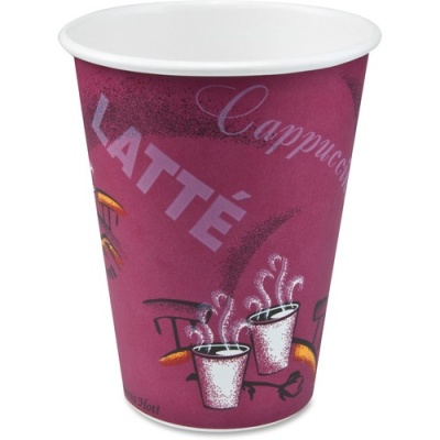 Solo Bistro Design Disposable Paper Cups (412SIN0041)