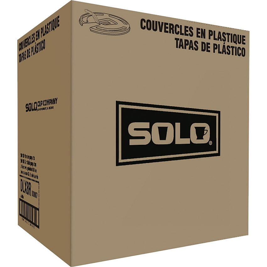Solo Scored Tab Hot Cup Lids (SCCDLX8R00007CT)