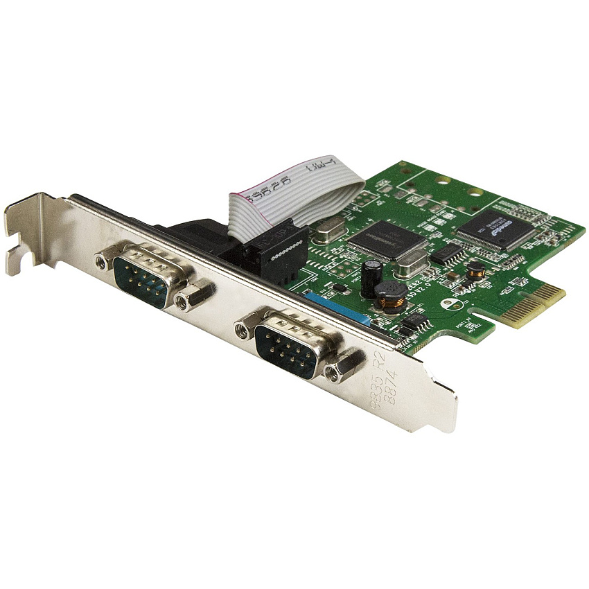 StarTech Serial Card - 2-port Pcie - 16c1050 Uart (PEX2S1050)
