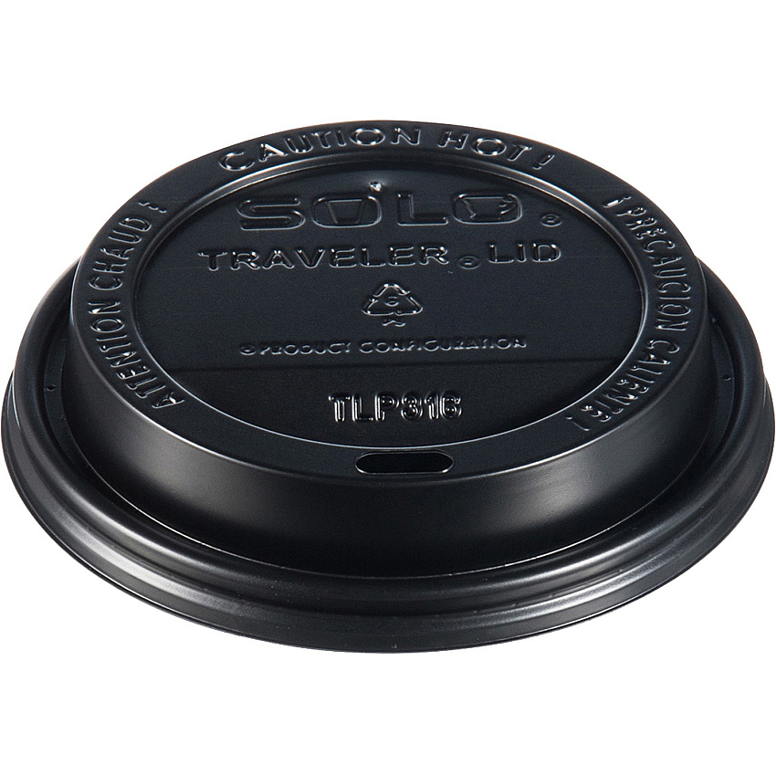 Solo Traveler Dome Hot Cup Lids (SCCTLB3160004)