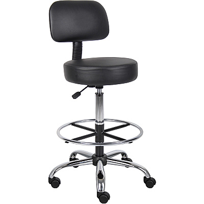 BOSS Drafting Stool (B16245BK)