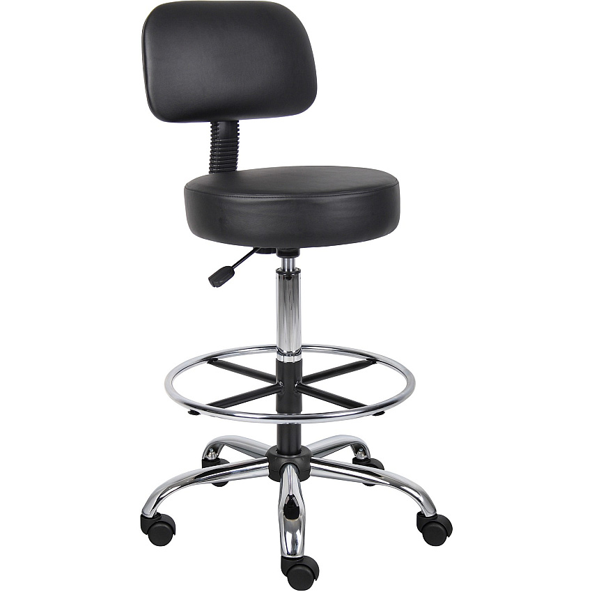 BOSS Drafting Stool (B16245BK)