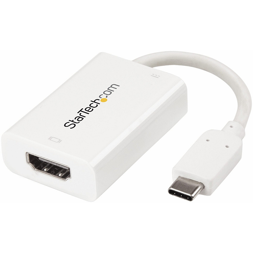 StarTech Usb C To Hdmi 2.0 Adapter Power Delivery (CDP2HDUCPW)