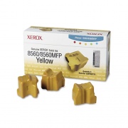 Xerox 108R00725 Solid Ink Stick, 3,400 Page-Yield, Yellow, 3/Box
