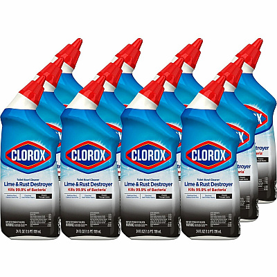 Clorox Toilet Bowl Cleaner Lime & Rust Destroyer (CLO00275CT)