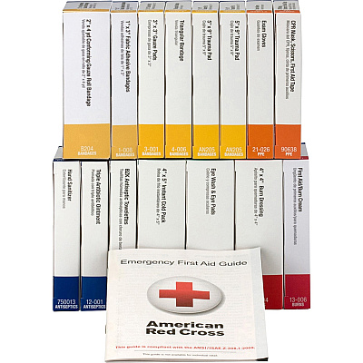 First Aid Only 25-Person Unitized First Aid Refill - ANSI Compliant (FAO90581)
