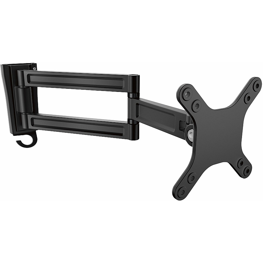 StarTech Wall Mount Monitor Arm - Dual Swivel - For Vesa Mount Monitors And Flat-screen Tvs Up To 34in (33.1lb/15kg) - Monitor Wall Mount / Monitor Mount (ARMWALLDS)