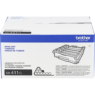 Brother Genuine DR431 Drum Unit (BRTDR431CL)