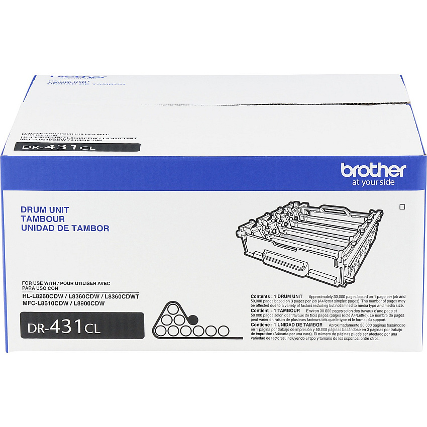 Brother Genuine DR431 Drum Unit (BRTDR431CL)