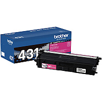 Brother TN431M Original Standard Yield Laser Toner Cartridge - Magenta - 1 Each