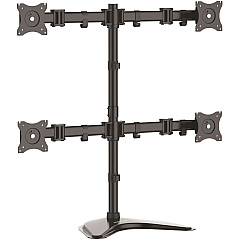 StarTech Quad Monitor Stand - Heavy Duty Steel (ARMBARQUAD)
