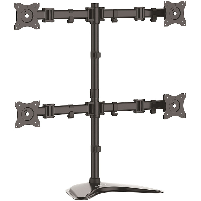 StarTech Quad Monitor Stand - Heavy Duty Steel (ARMBARQUAD)