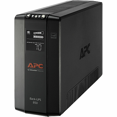 APC Back Ups Pro Bx 850va, 8 Outlets, Avr, Lcd Interface (BX850M)