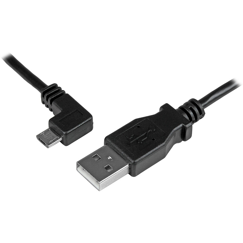 StarTech Cable Micro Usb Left Angle 24awg - 0.5m (USBAUB50CMLA)