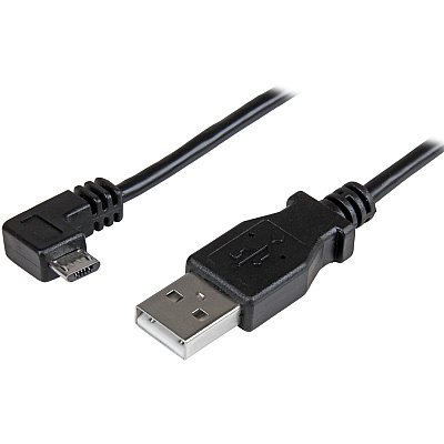 StarTech Cable Micro Usb Right Angle 24awg - 0.5m (USBAUB50CMRA)