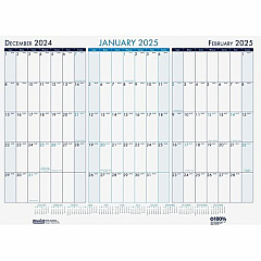 House of Doolittle 3-month View Monthly Desk Pad Calendar (HOD136)