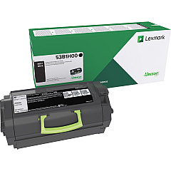 Lexmark Original High Yield Laser Toner Cartridge - 1 Each (LEX53B1H00)