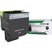 Lexmark Original High Yield Laser Toner Cartridge - Black - 1 Each (LEX71B1HK0)