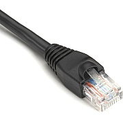 Black Box Cat5e 350-mhz Snagless Stranded Ethernet Patch Cable Unshielded(utp),cm Pvc(rj45 M/m),black,6-in. Cable,9-in.(22.9-cm)end-to-end (EVNSL8706IN)