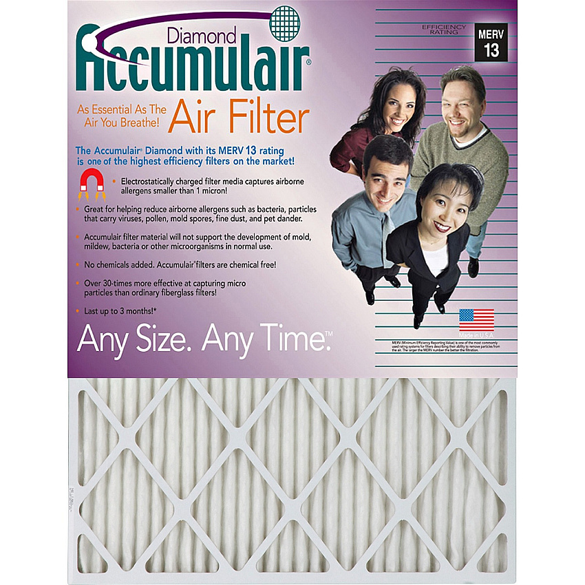 Accumulair Diamond Air Filter (FD16X204)