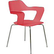 KFI Julep Poly Chair-Red (2500CHRED)