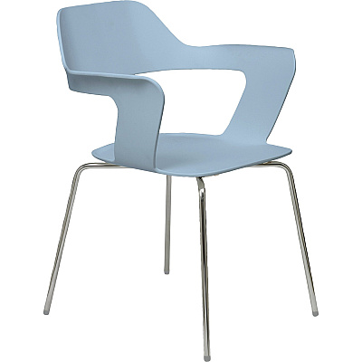 KFI Julep Poly Chair-Red (2500CHSKY)