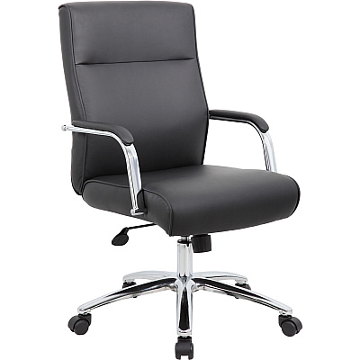 BOSS Conf Chair, Black (B696CBK)