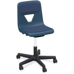 Lorell Classroom Adjustable Height Padded Mobile Task Chair (99912)