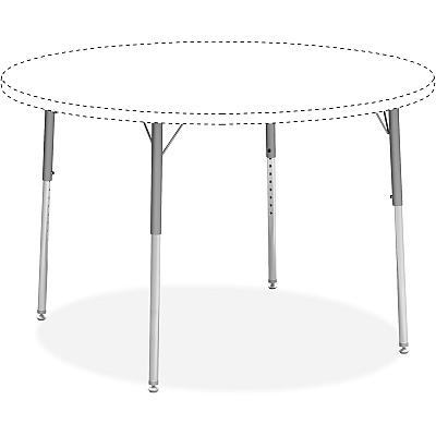Lorell Activity Table Height-Adjustable Leg Kit - 22" to 30"H (LLR99926)