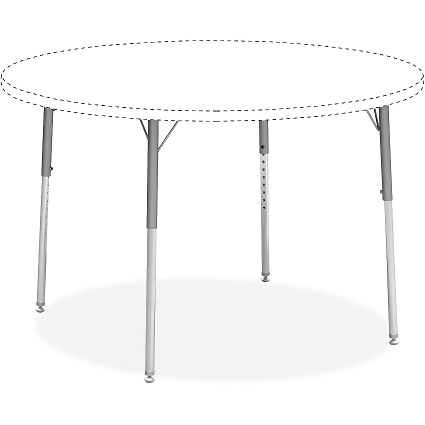 Lorell Activity Table Height-Adjustable Leg Kit - 22" to 30"H (LLR99926)