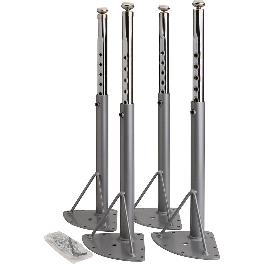 Lorell Activity Table Height-Adjustable Leg Kit - 17" to 25"H (LLR99927)