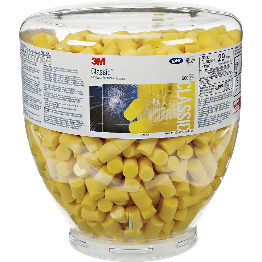 E-A-R Classic Earplugs (MMM3911001)