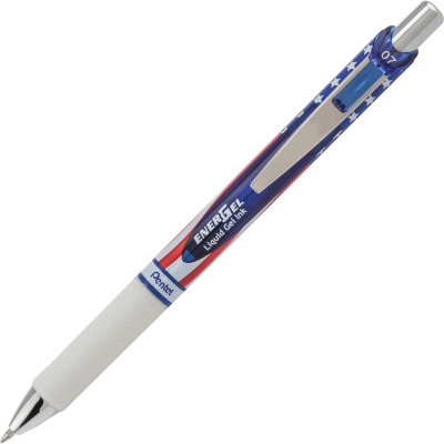 Pentel EnerGel Stars & Stripes Liquid Gel Pens (BL77USABP5A)