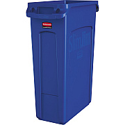 Rubbermaid Commercial Slim Jim 23-Gallon Vented Waste Container (RCP1956185)