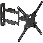 StarTech Full Motion Tv Wall Mount - For 32" To 55" Monitors - Heavy Duty Steel - Tv Monitor Wall Mount - Articulating Arm - Vesa Wall Mount With Tilt / Swivel (FPWARTB1M)