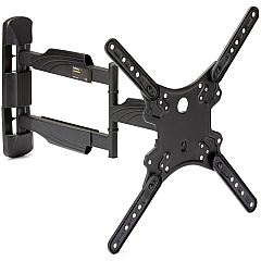 StarTech Full Motion Tv Wall Mount - For 32" To 55" Monitors - Heavy Duty Steel - Tv Monitor Wall Mount - Articulating Arm - Vesa Wall Mount With Tilt / Swivel (FPWARTB1M)