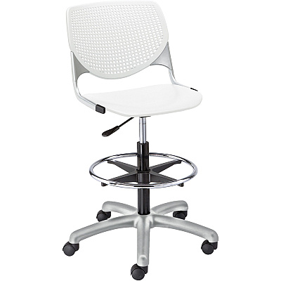 KFI Kool Collection 2300 Armless Stool with Casters (DS2300P08)