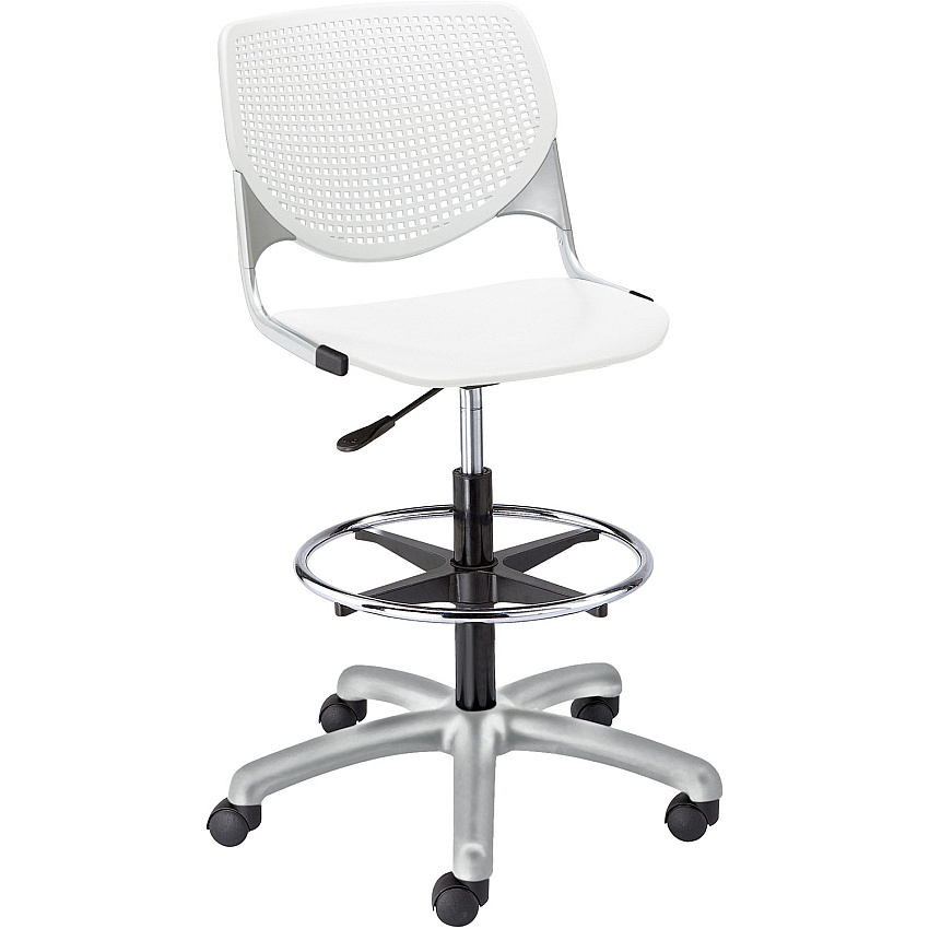 KFI Kool Collection 2300 Armless Stool with Casters (DS2300P08)